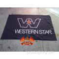 Western StarTrucksレーシングフラグElectricRC Carsバナー100％polyster 90 * 150CMフラグWesternStarバナー
